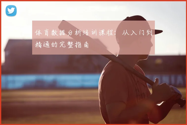 体育数据分析培训课程：从入门到精通的完整指南