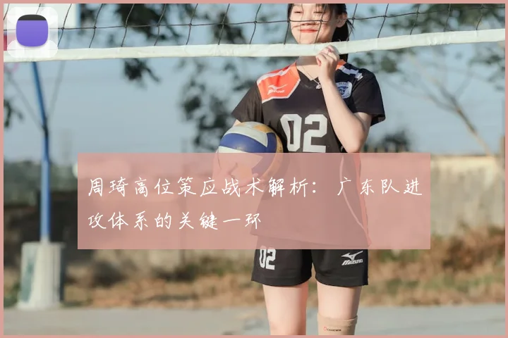 周琦高位策应战术解析：广东队进攻体系的关键一环